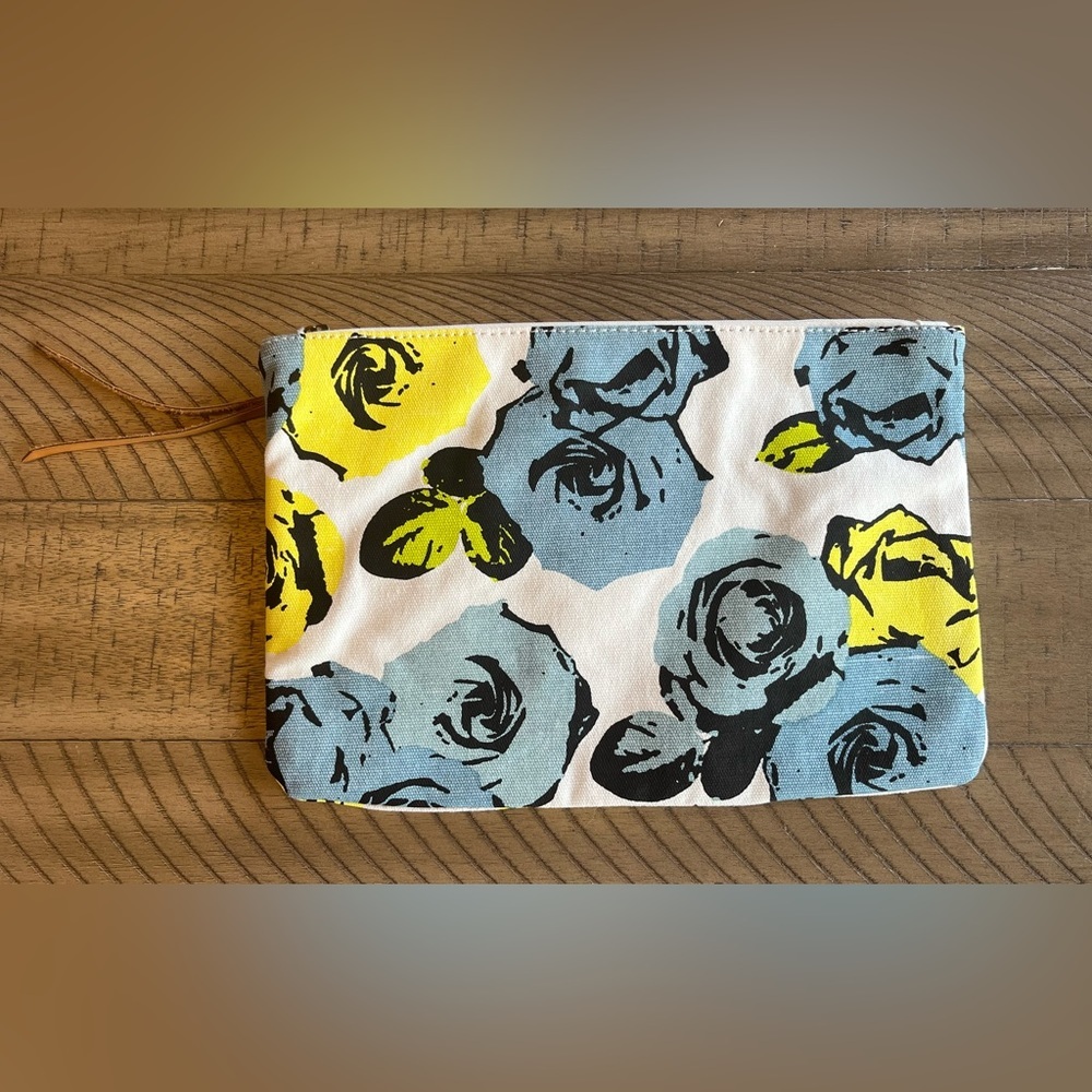 Ann Taylor Loft Floral Clutch/Pouch NWT